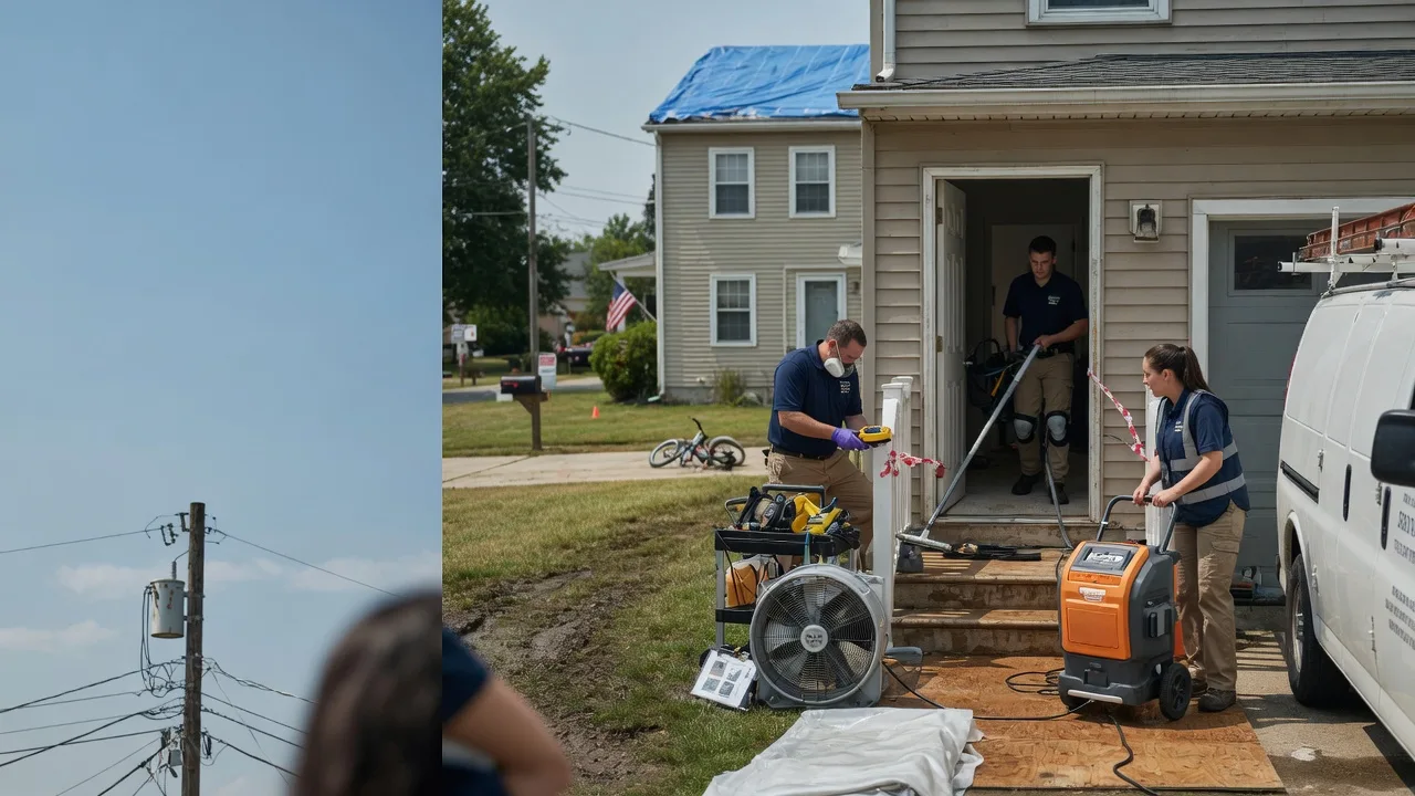 Water Damage Repair in Combs, AR near me